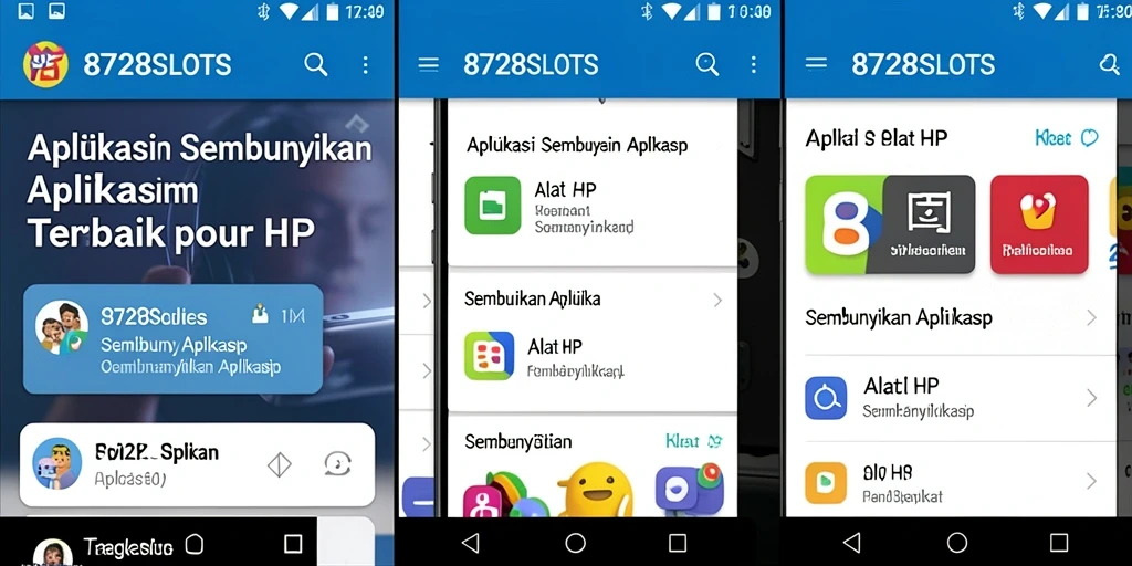 Antarmuka praktis <strong>8728SLOTS</strong> untuk menyembunyikan aplikasi di perangkat Anda.