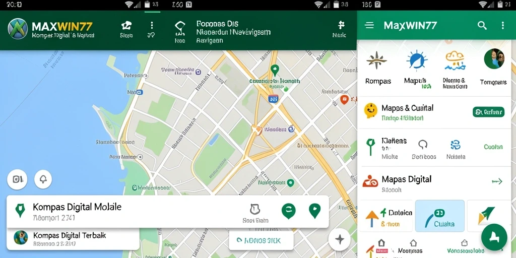 Tampilan antarmuka MAXWIN77 yang intuitif dan informatif untuk navigasi.