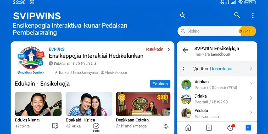 Antarmuka pengguna SVIPWINS yang menawan dan informatif.